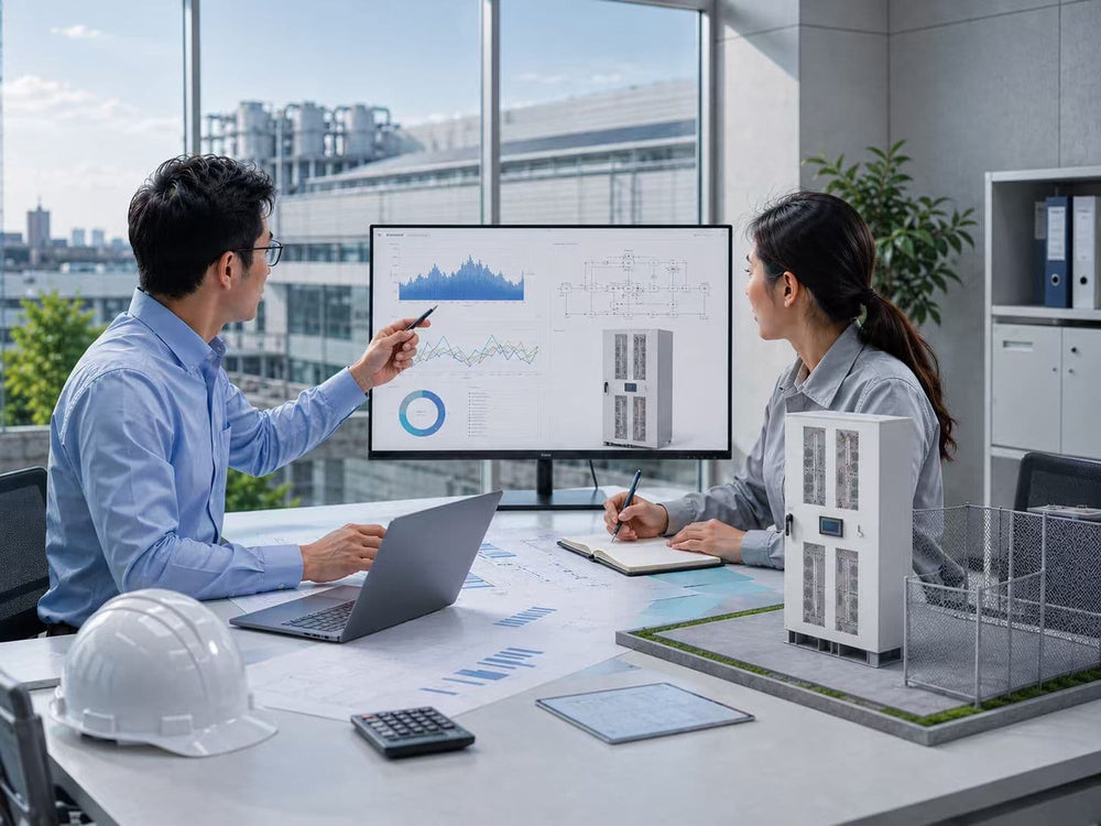 C&I battery energy storage system power and energy sizing