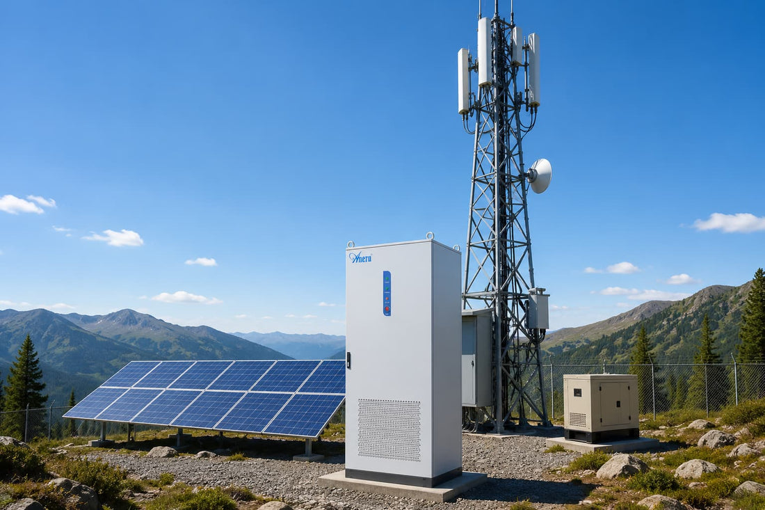 Off-Grid Solar Telecom Site
