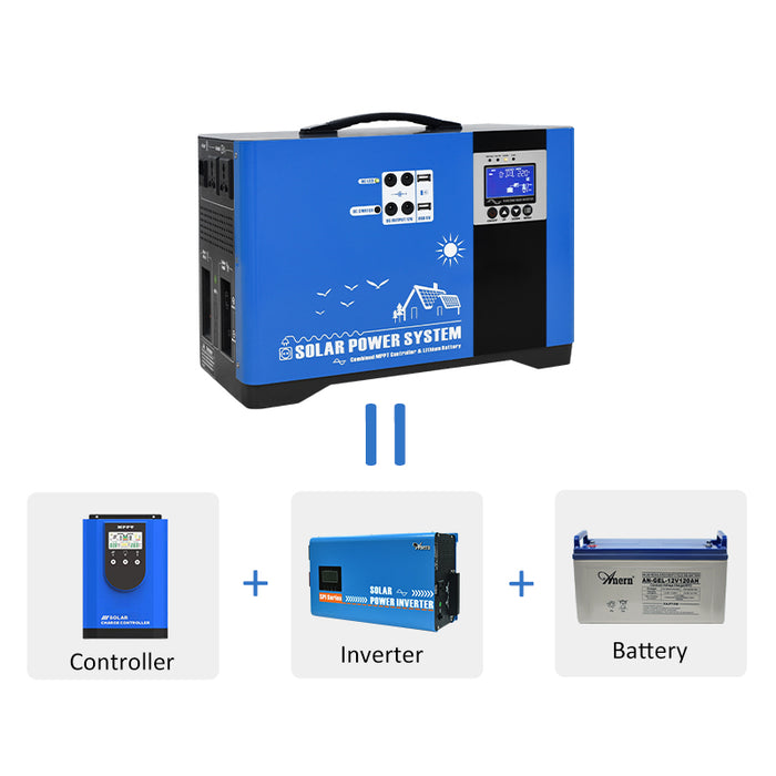 500W 1000w Portable Solar Storage Box (AN-MPSG-N)-Anern