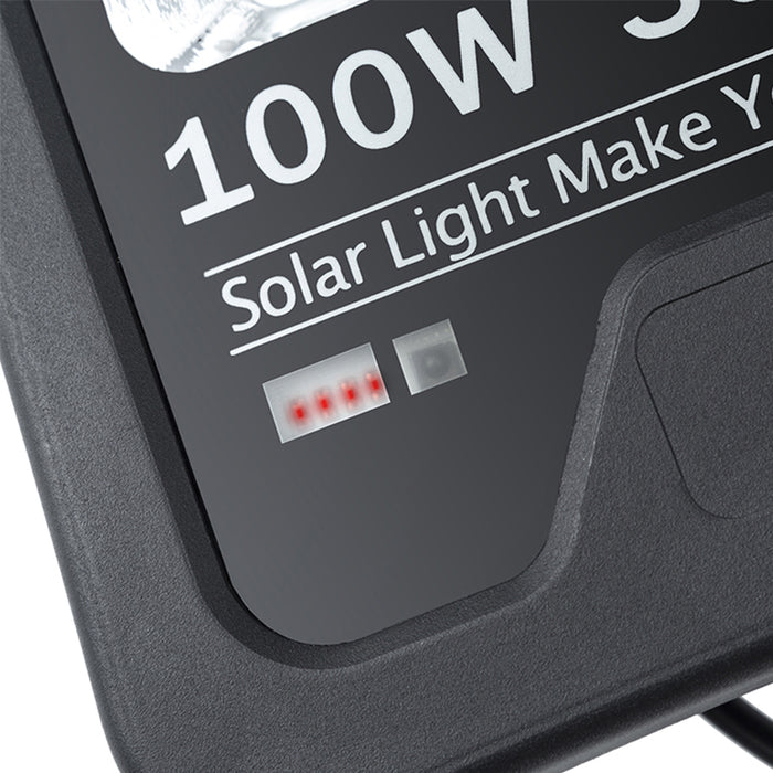 solar flood lights 100w