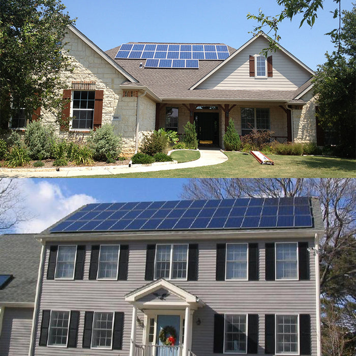 10.2KW Off-grid Lithium Ion Powerwall Solar System
