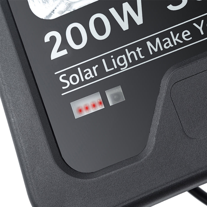 Details of 200w Smart Lighting Solar Flood Light