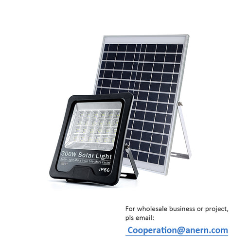 Anern 300 watt solar flood light online shopping
