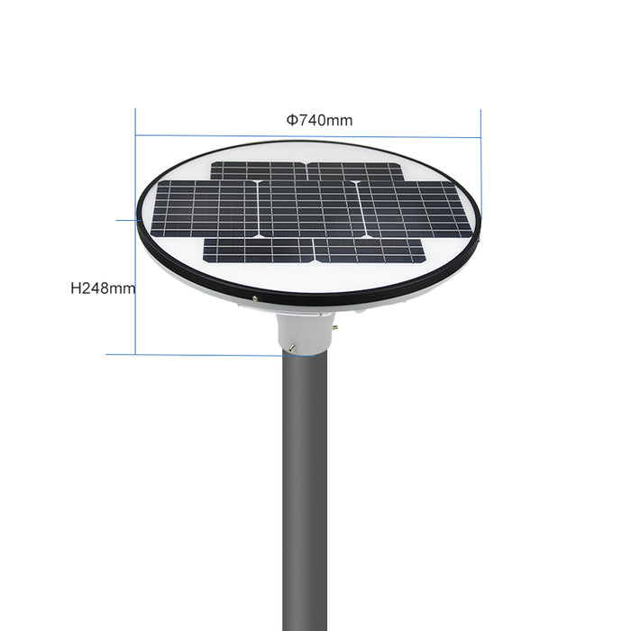 50w Solar Park Light with Motion Sensor-Anern