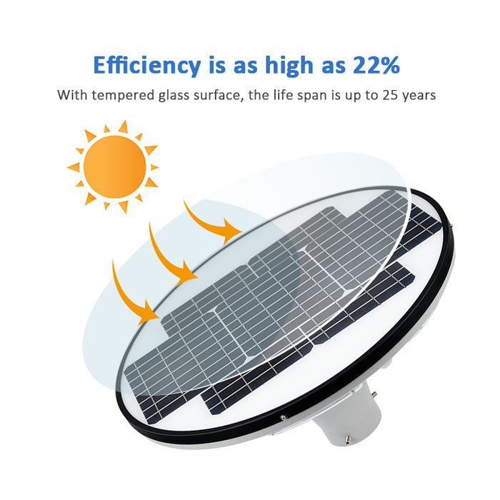 30w High-Efficiency High Brightness Solar Park Light