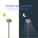 50w Solar Park Light with Intelligent Light Control Mode