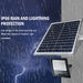 100w Adjustable Bracket Solar Flood Light with IP66 Rain and Lightning Protections