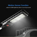 Solar Parking Lot Light with Motion Sensor