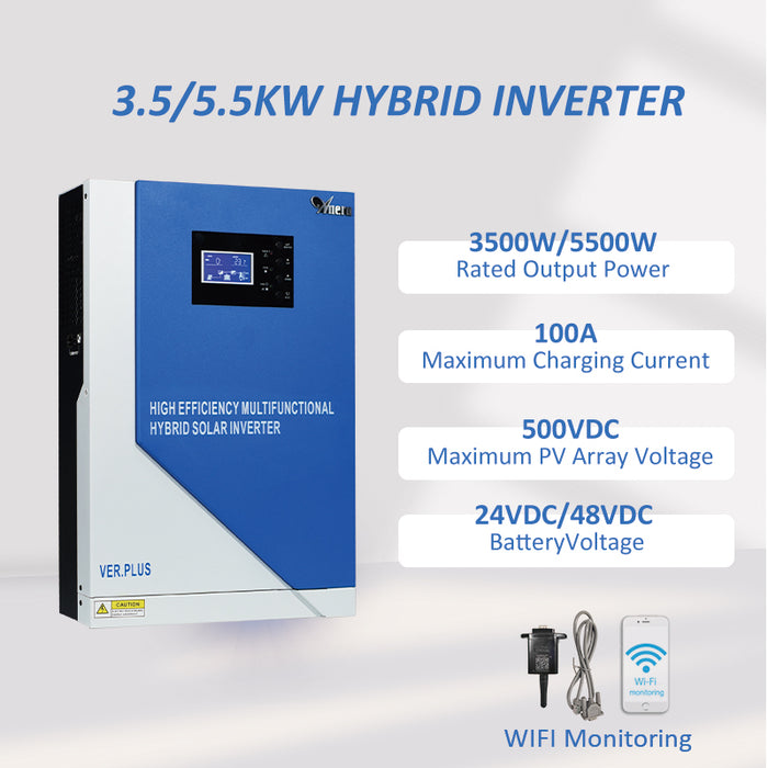 5.5KW Hybrid Inverter Built-in MPPT Controller-Anern