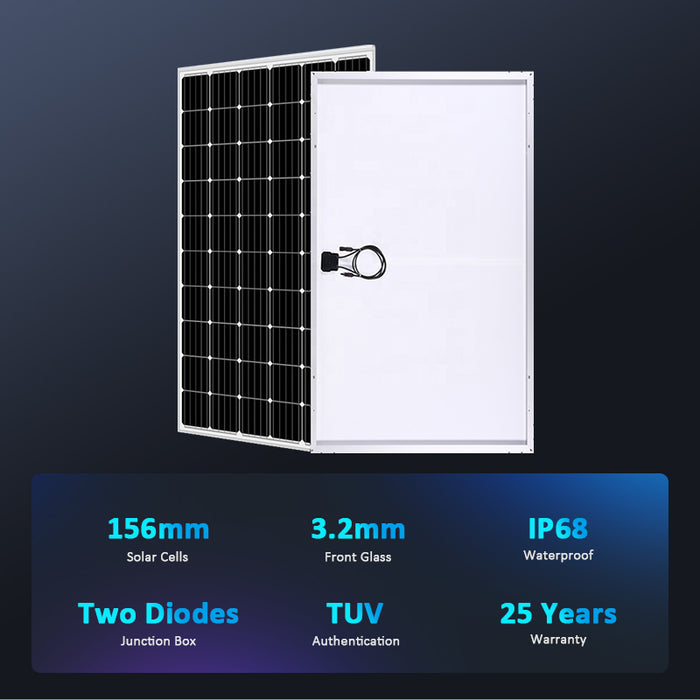 Single-glass Monocrystalline Silicon PV Modules